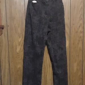 Men's Elegant Black Corduroy Pants